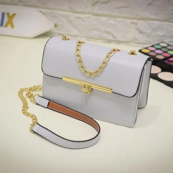 REPRCLA New Chain Strap Women Bag PU Leather Women Messenger Bags Crossbody Designer Ladies Shoulder Bag Bolsa Feminina LM83