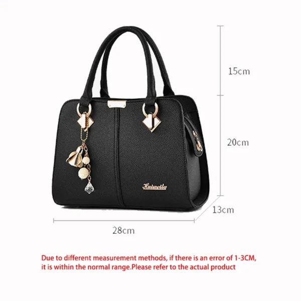 Large Capacity Handbag for Women PU Portable Bucket Bag New Woman Shoulder Crossbody Tote Handbags Ladies Messenger Bags