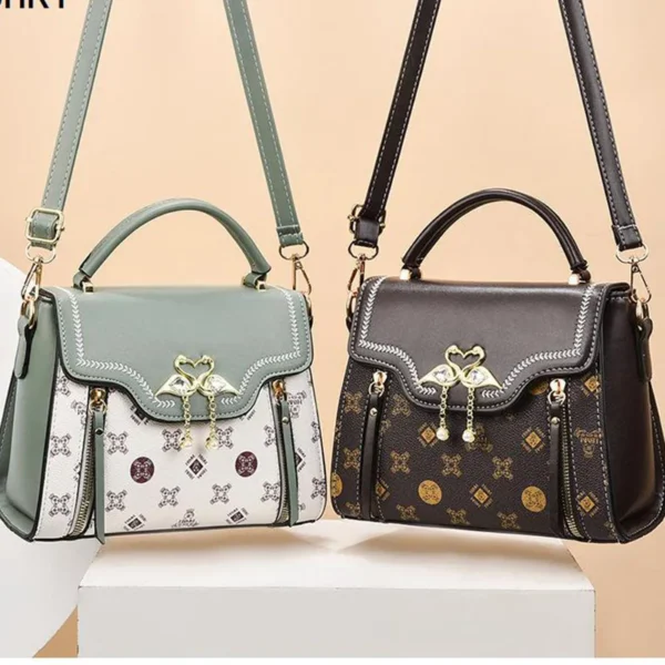 New Woman shoulder bag Large capacity Handbag for Women Crossbody bag pattern PU Portable bucket bag ladies messenger bags
