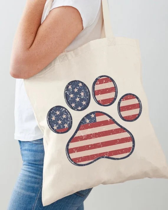America Graphics Women Shopping Bag Vintage Eco Reusable Female Tote Bag College Handbag Retro Large Ladies Shoulder Shopper Bag