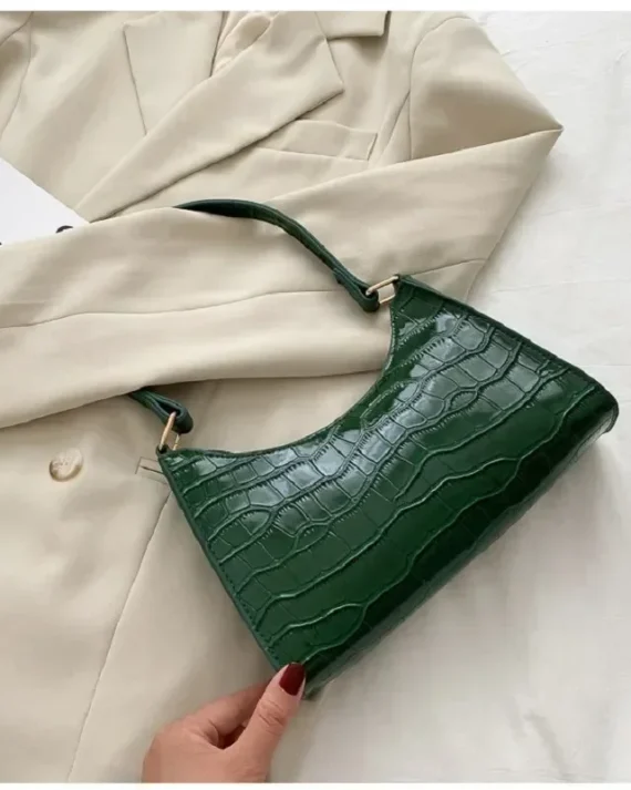 Fashion Exquisite Shopping Bag Retro Casual Women Totes Shoulder Bags Female Leather Solid Color Chain Handbag