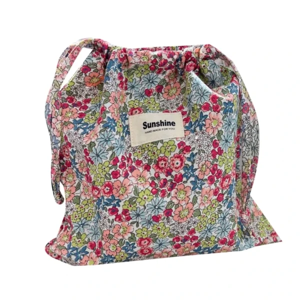 Baby Nappy Bag Reusable Floral Bag Diaper Underpants Organizing Bag Washable Wet Bag Infant Cloth Diaper Pack Pocket Dropship