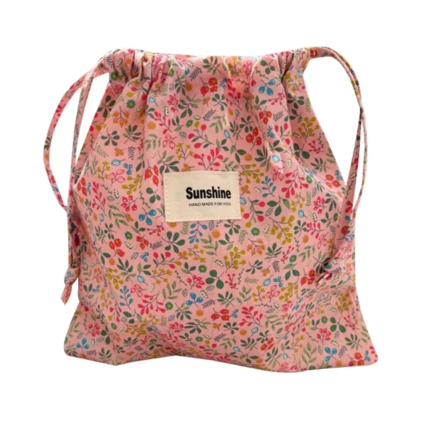 Baby Nappy Bag Reusable Floral Bag Diaper Underpants Organizing Bag Washable Wet Bag Infant Cloth Diaper Pack Pocket Dropship