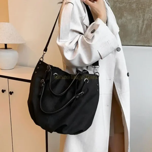 X90D Japanese Styles Handbag for Woman Fashion Shoulder Bag Canvas Crossbody Bag