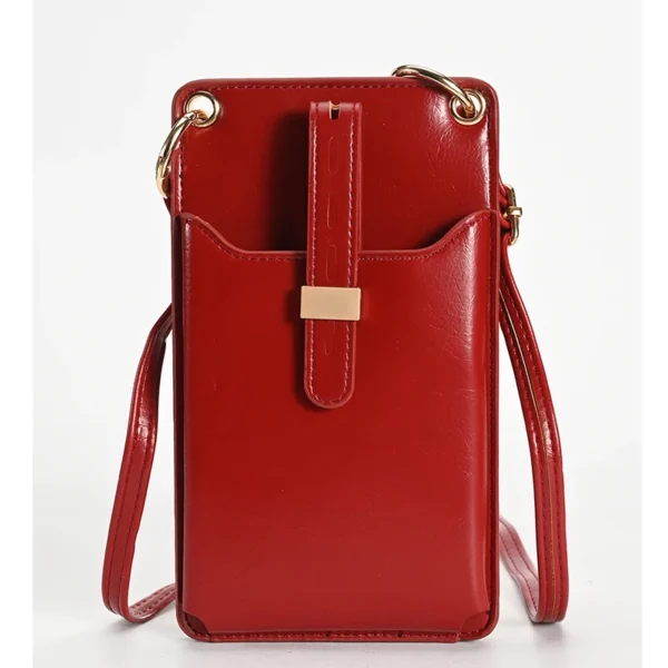 2024 New Women's Shoulder Bag Fashion Crossbody Bag Shoulder Bag Mobile Phone Bag Ladies Casual Simple Versatile Mobile Phon