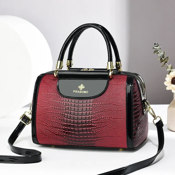 2025 Trendy PU Handbag | 5 Colors Adjustable Crossbody Tote Bag for Daily Commute