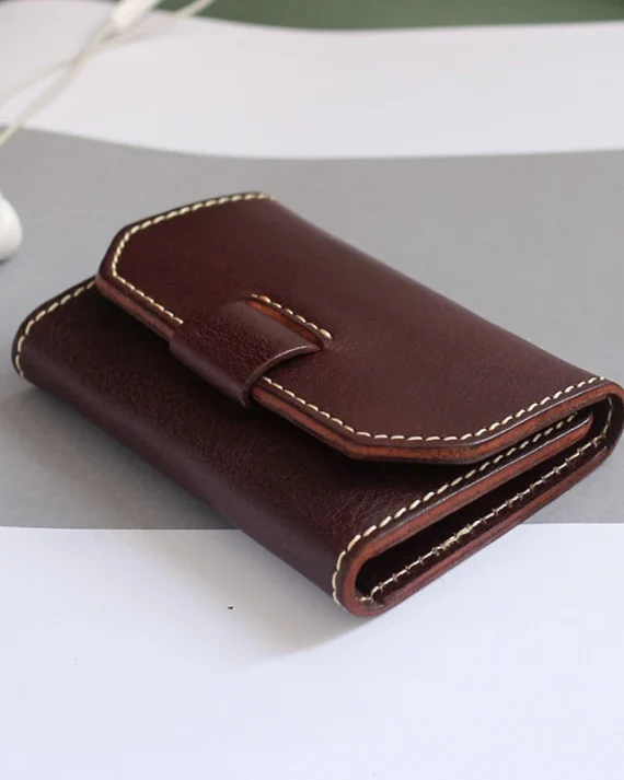 Key Bag Men Genuine Leather Luxury Women keychain Housekeeper Storage key Case Cowhide Small Wallet Purses