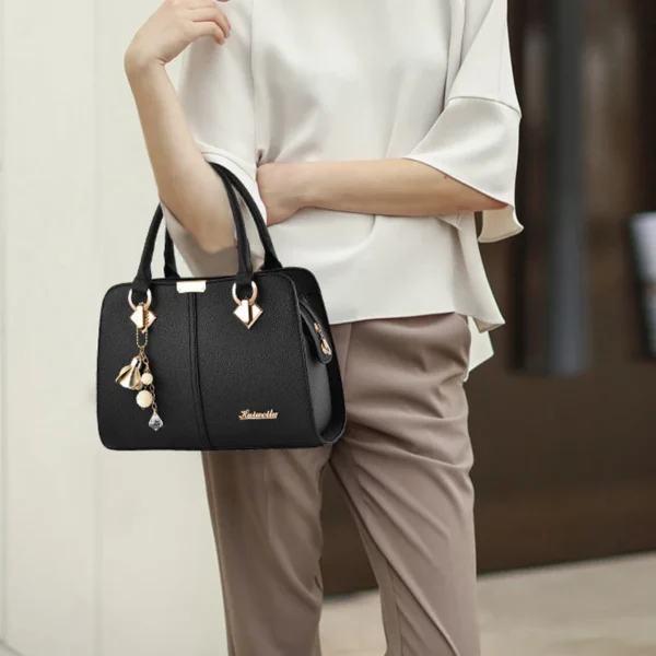 Large Capacity Handbag for Women PU Portable Bucket Bag New Woman Shoulder Crossbody Tote Handbags Ladies Messenger Bags