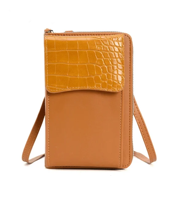2024 New Women's Shoulder Bag Fashion Crossbody Bag Shoulder Bag Mobile Phone Bag Ladies Casual Simple Versatile Mobile Phon