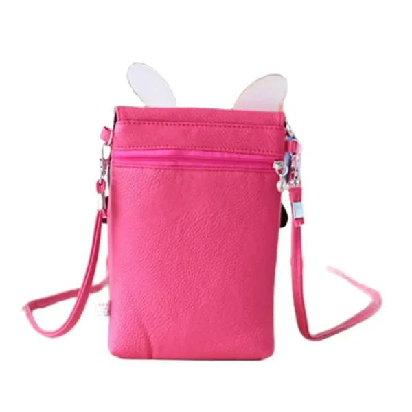 Women's PU Leather Cartoon Cute Shoulder Crossbody Bag Mini Handbag Ladies Small Phone Purse 2025 Female Pouch bolso For Girls