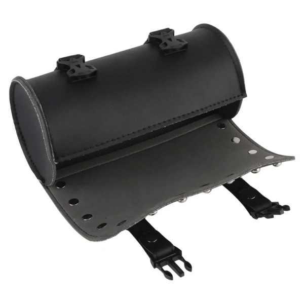 Car Repair Kit Leather Saddlebags Storage Bags Motorcycle Saddle Bags Side Tool Tail Bag Waterproof Small Capacity Saddlebag