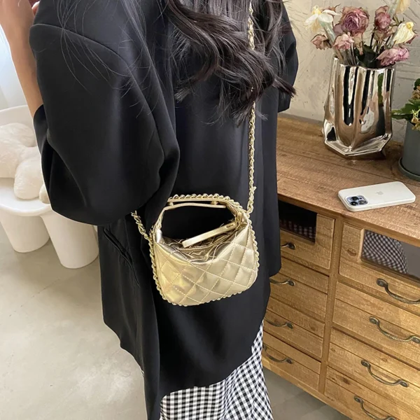 Top Brand Shoulder Bag for Women 2023 Luxury Chain crossbody bags Fashion Embroidery Purses and Handbags Designer Dinner Bag