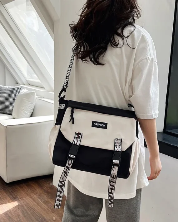 Commuter Versatile Anti Splash Crossbody Bag, Casual Single Shoulder Large Capacity Lightweight Single Shoulder Bag