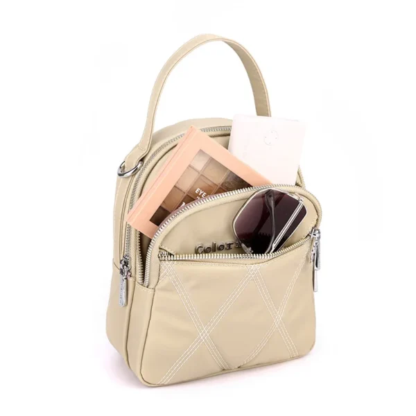 Korean multi-layer shoulder bag, women's outdoor leisure embroidered crossbody bag, key, coin purse vip luxury designer handbag