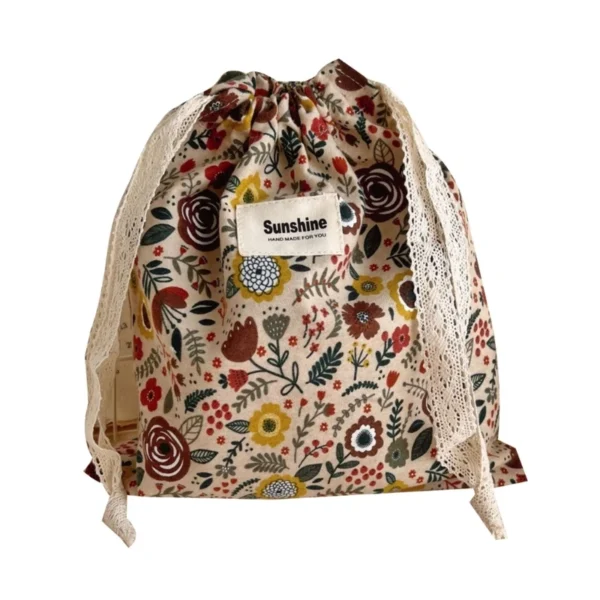 Baby Nappy Bag Reusable Floral Bag Diaper Underpants Organizing Bag Washable Wet Bag Infant Cloth Diaper Pack Pocket Dropship