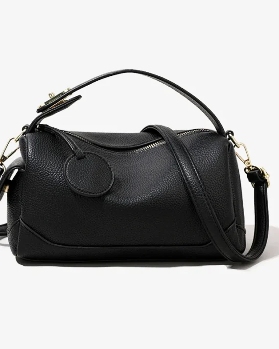 Bag Ms. 2025 new crossbody soft leather large capacity handbag senior commuter Boston pillow bag ladies shoulder